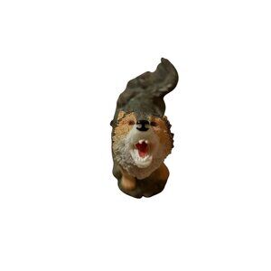 VINTAGE} Howling Wolf Resin Figurine Statue - Highly Detailed